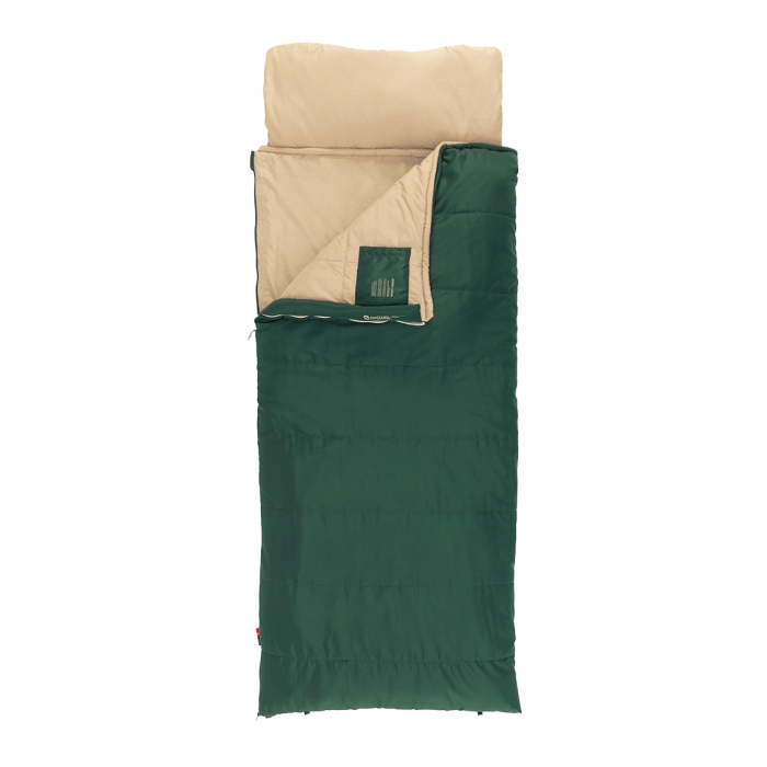 Outwell | Contour Prime | 230484 | Sleeping Bag | 2–3 Season | Left Zip | Green