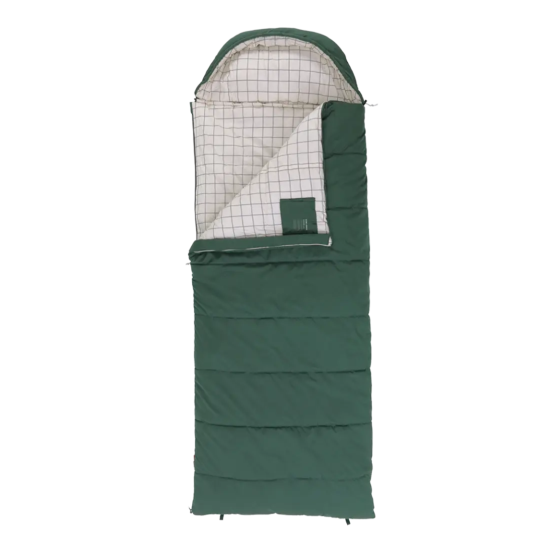 Outwell | Camper Prime | 230500 | Sleeping Bag | 2–3 Season | Right Zip | Green