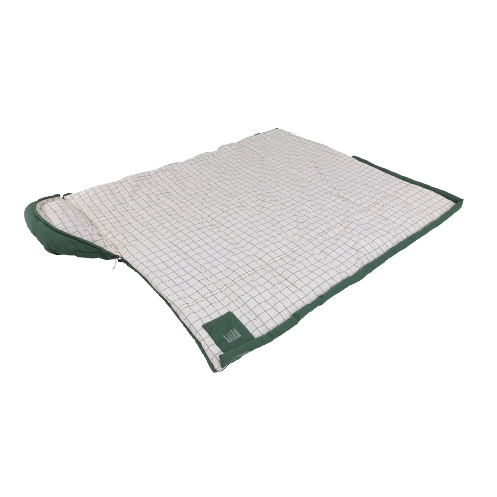 Outwell | Camper Prime | 230500 | Sleeping Bag | 2–3 Season | Right Zip | Green