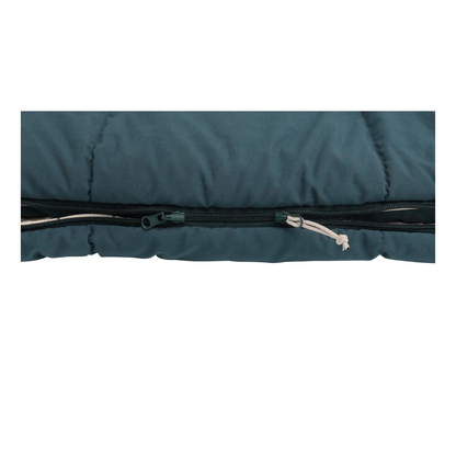 Outwell | Camper Lux Double | 230505 | Double Sleeping Bag | 3–4 Season | Both Side Zip | Blue