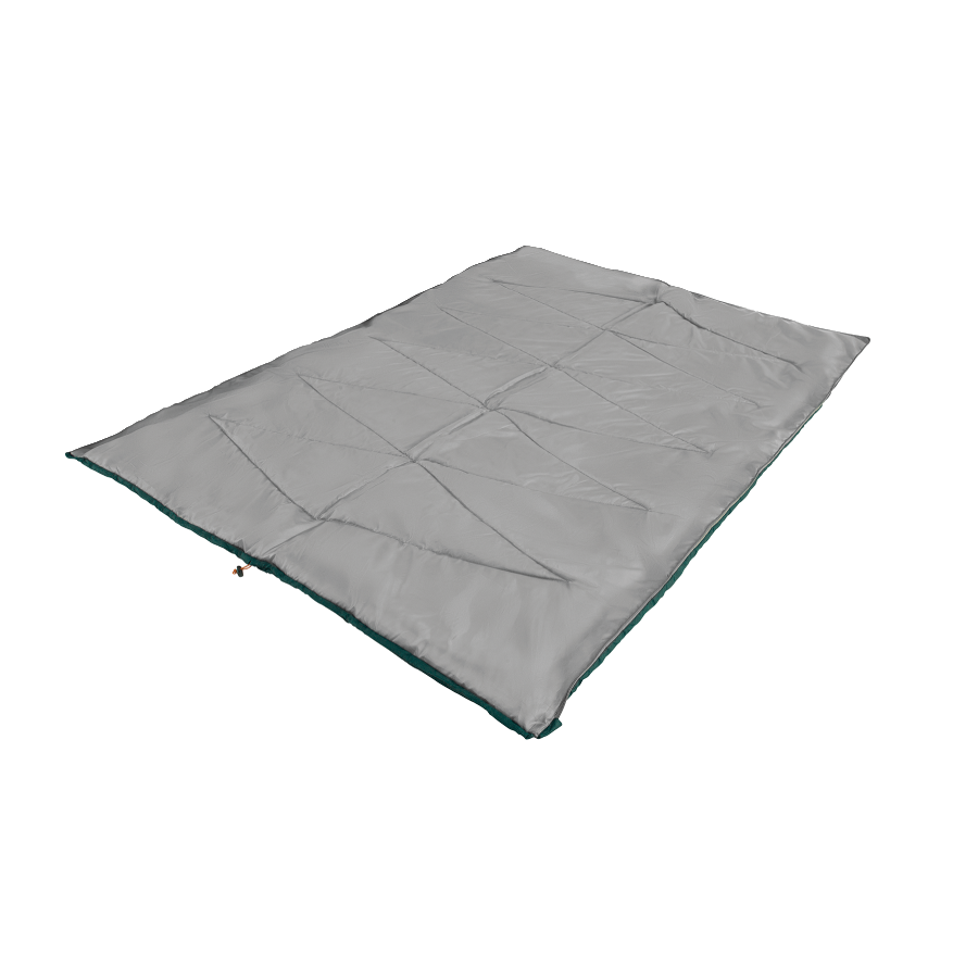 Easy Camp | Starling Square | 240200 | Sleeping Bag | 1–2 Season | Blanket | Green