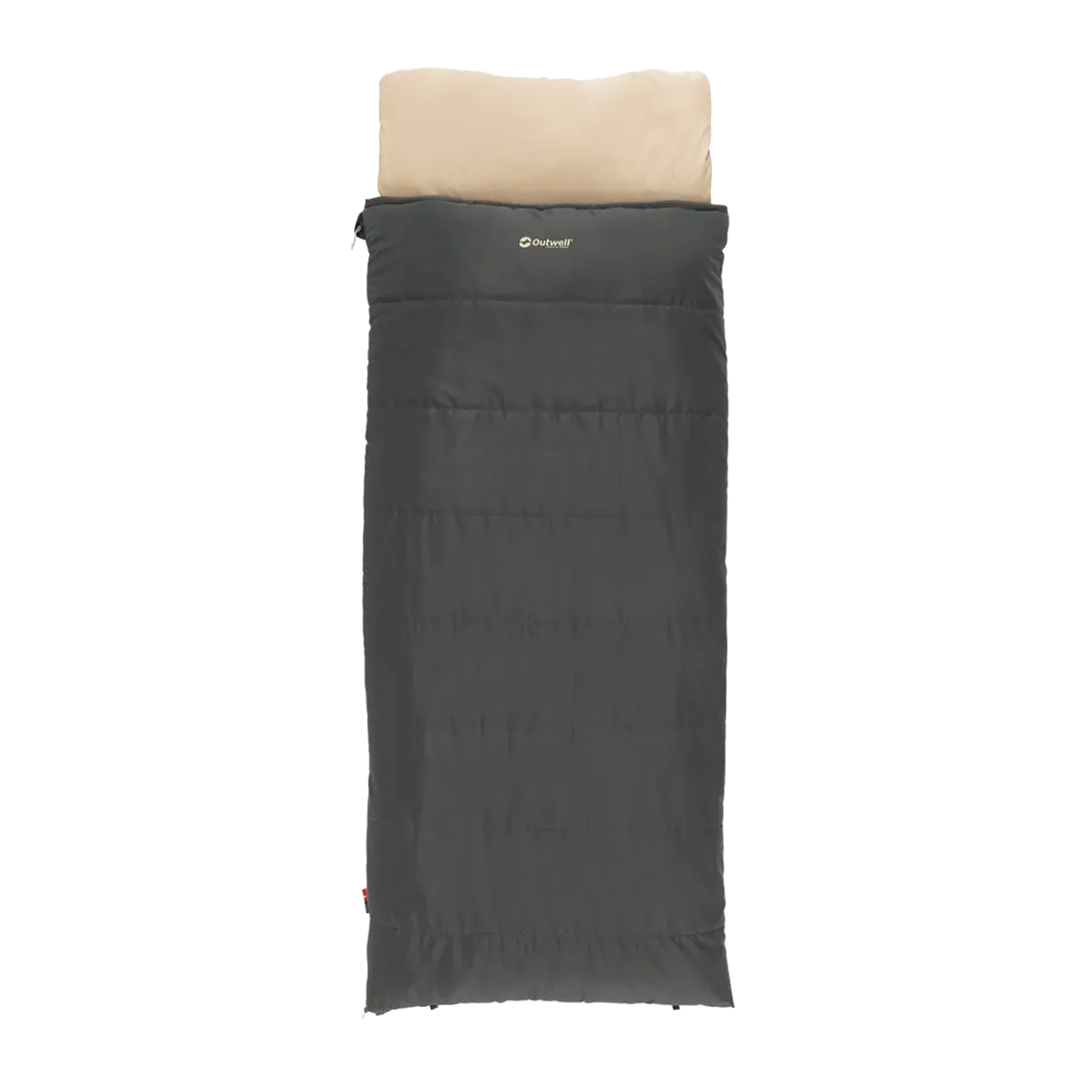 Outwell | Contour Prime | 230483 | Sleeping Bag | 2–3 Season | Left Zip | Dark Grey