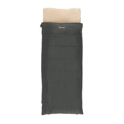 Outwell | Contour Prime | 230483 | Sleeping Bag | 2–3 Season | Left Zip | Dark Grey