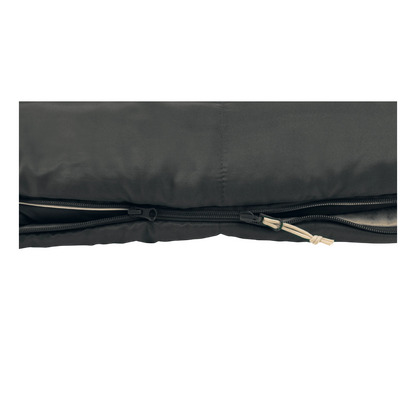 Outwell | Contour Prime | 230483 | Sleeping Bag | 2–3 Season | Left Zip | Dark Grey