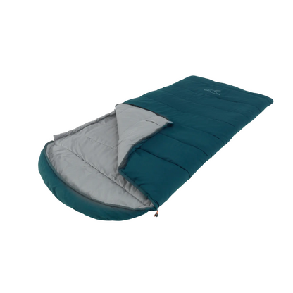 Easy Camp | Raven I Square XL | 240224 | Sleeping Bag | 2–3 Season | Left Zip | Green