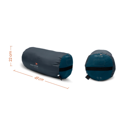 Easy Camp | Raven I Square XL | 240224 | Sleeping Bag | 2–3 Season | Left Zip | Green