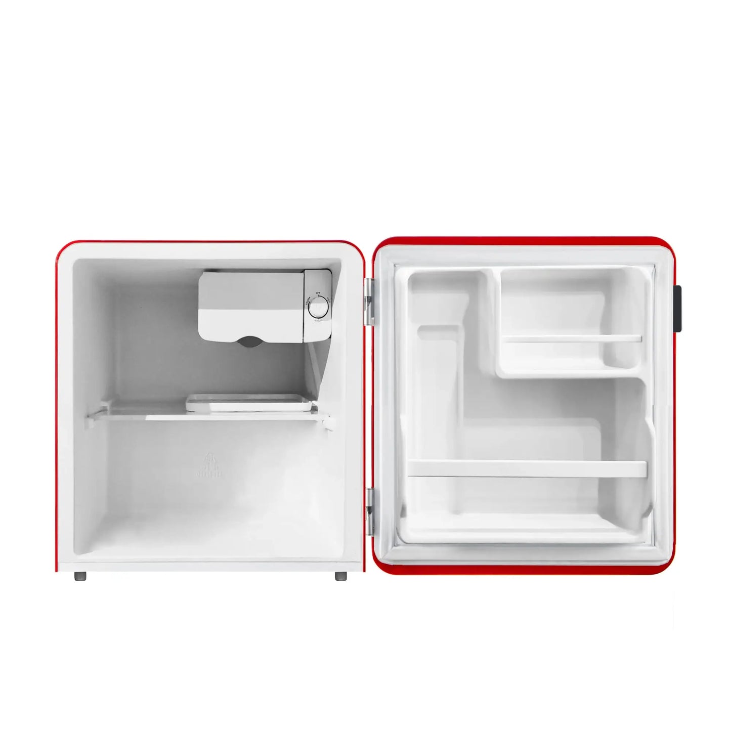 Midea | Refrigerator | MDRD86SLE32 | Freestanding | 49.2 cm | Tabletop | 47 L | Class E | Red