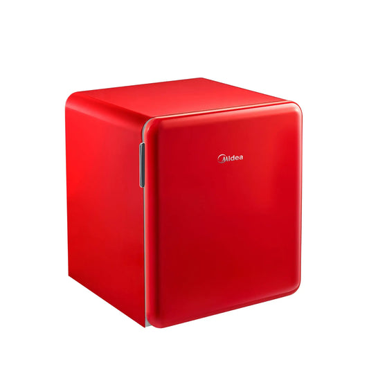 Midea | Kühlschrank | MDRD86SLE32 | Freistehend | 49,2 cm | Tischgerät | 47 L | Klasse E | Rot