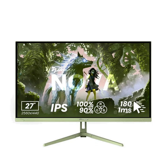 Arozzi | Nova | 27" | IPS | QHD 2560 x 1440 at 260 Hz | 350 cd/m² | Speaker(s) | Green