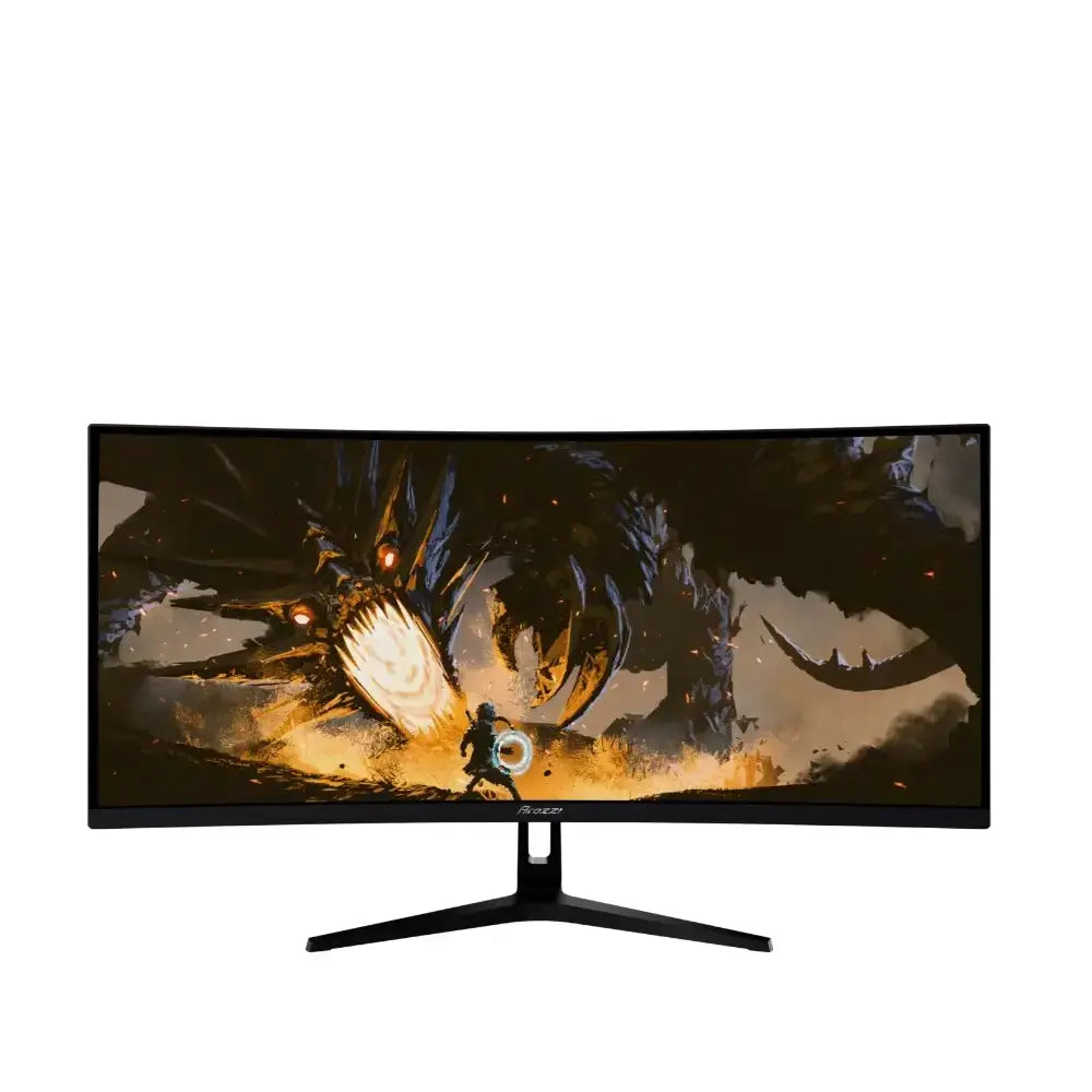 Arozzi | Nova | 34" | VA | UWQHD 3440 x 1440 at 165 Hz | 350 cd/m² | 2xHDMI | Speaker(s) | Black