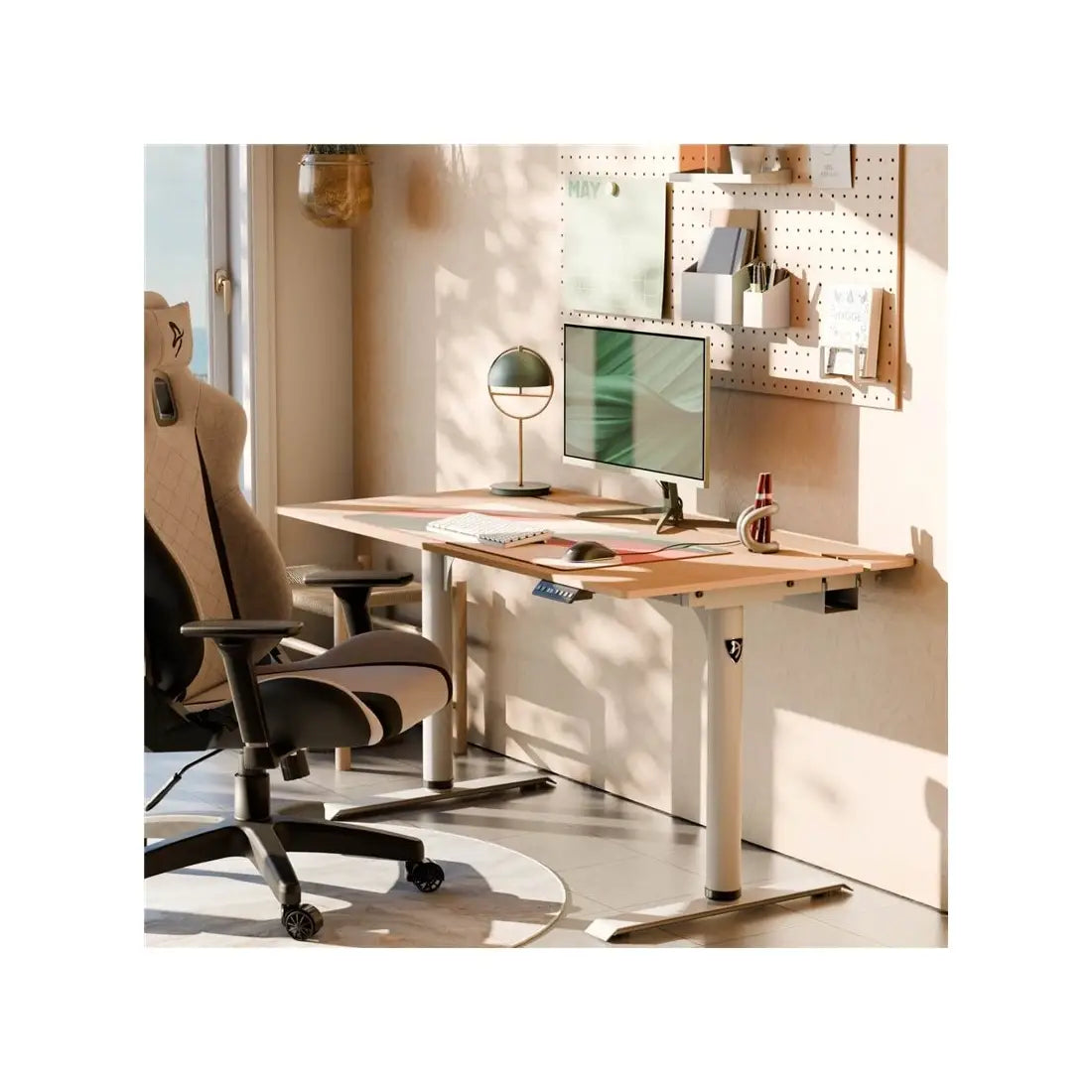 Arozzi | Sit/standing desk | Arena Nordico | Rectangular | 140 cm | Birch