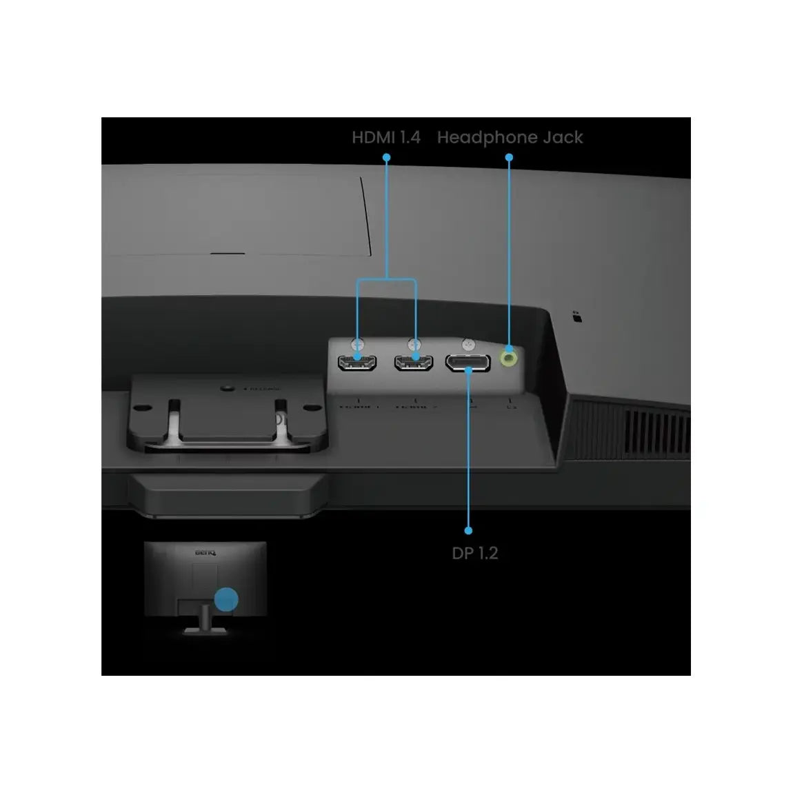 BenQ | GW2790 | 27" | IPS | Full HD 1920 x 1080 at 100 Hz | 250 cd/m² | Tilt | Speaker(s) | Black