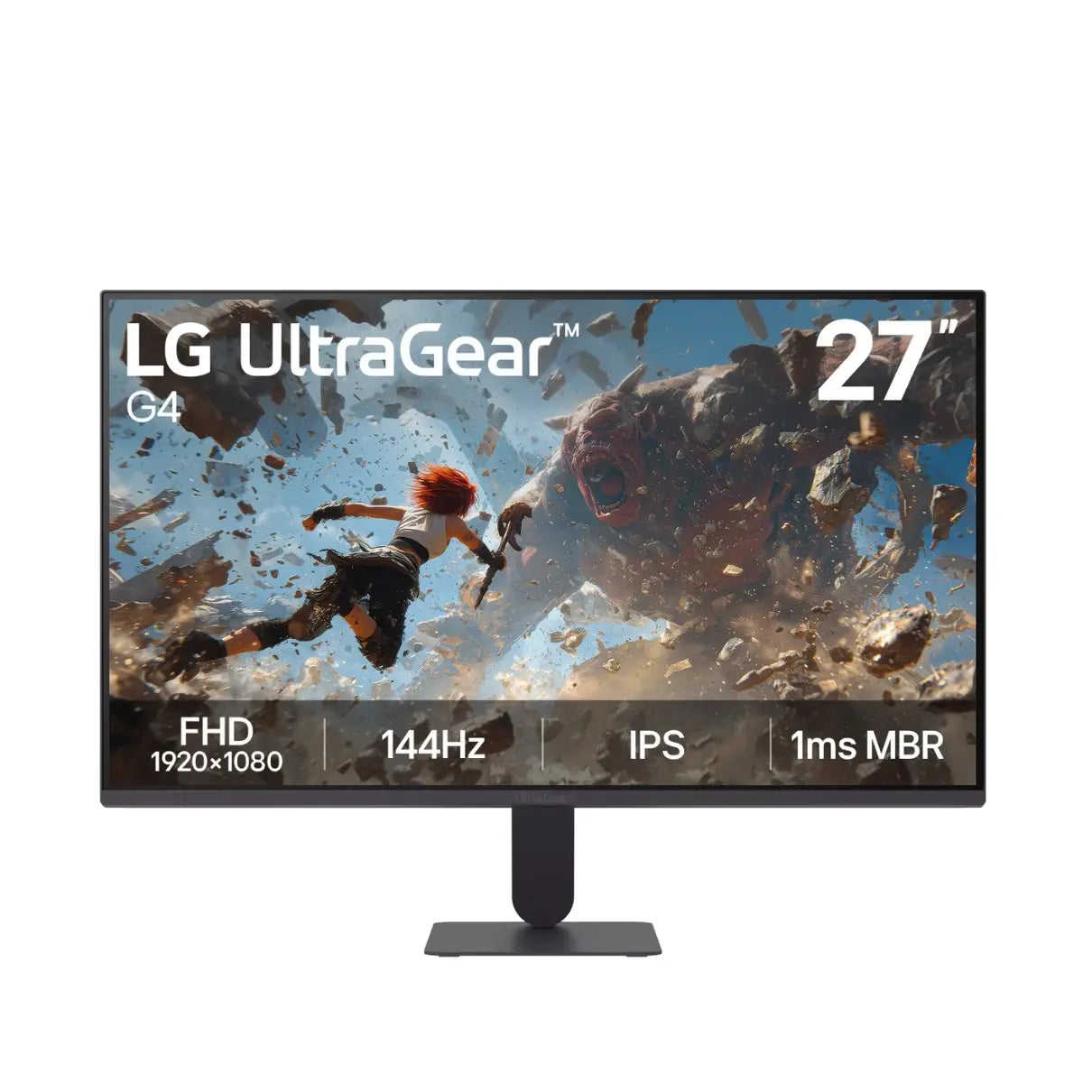 LG | 27G411B-B | 27" | IPS | FHD 1920 x 1080 at 144 Hz | 250 cd/m² | Tilt | Black