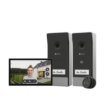 EZVIZ | CS-HP7 Doorbell Kit | Max Resolution 2048 x 1296 | Black