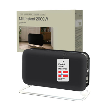 Mill | Convection Heater | SG2000LED | 2000 W | Black