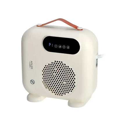 Adler | LED Fan Heater with Remote Control | AD 7756 | 2000 W | Beige