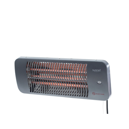 SUNRED | Heater | LUG-2000W, Lugo Quartz Wall | Infrared | 2000 W | Grey