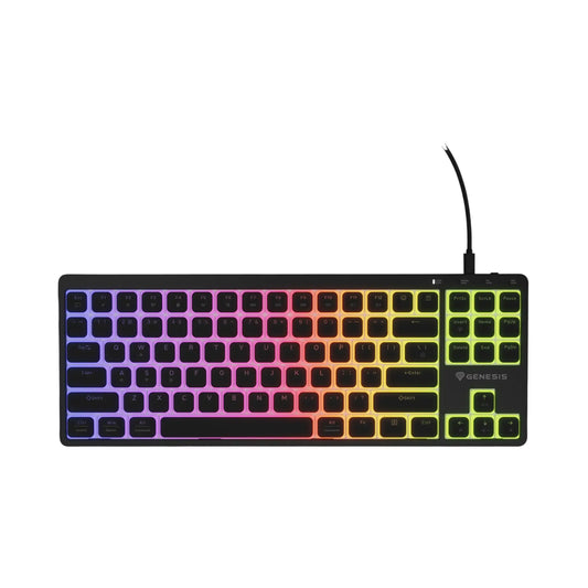 Genesis | Gaming Keyboard | Thor 430 TKL | Wired | Backlit RGB | US | USB-A | Linear | Black
