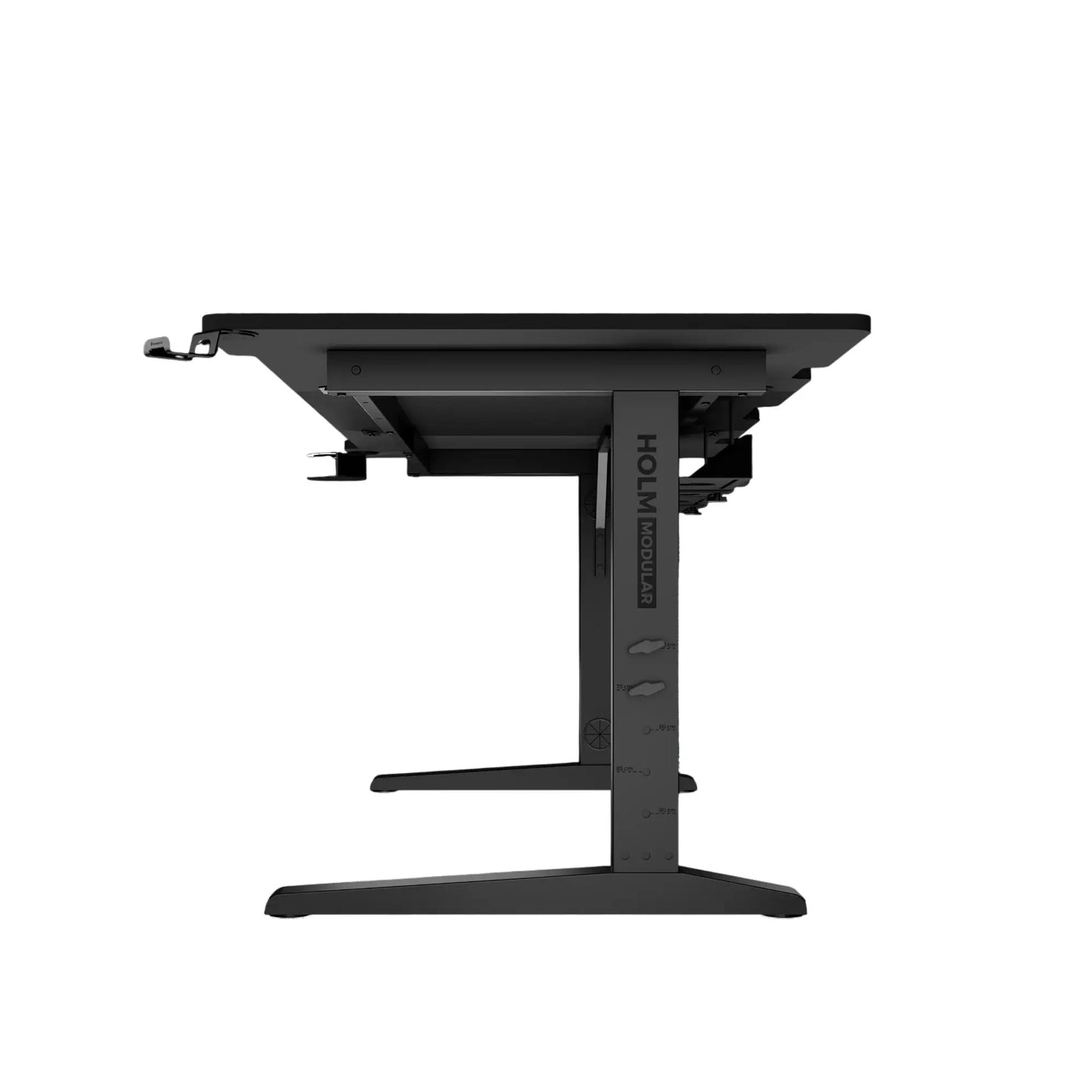 Genesis | Desk | Holm Modular | Rectangular with contoured corners | 160 cm
