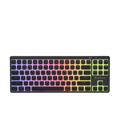 Genesis | Gaming Keyboard | Thor 430 TKL | Wireless | Backlit RGB | US | Linear | Black