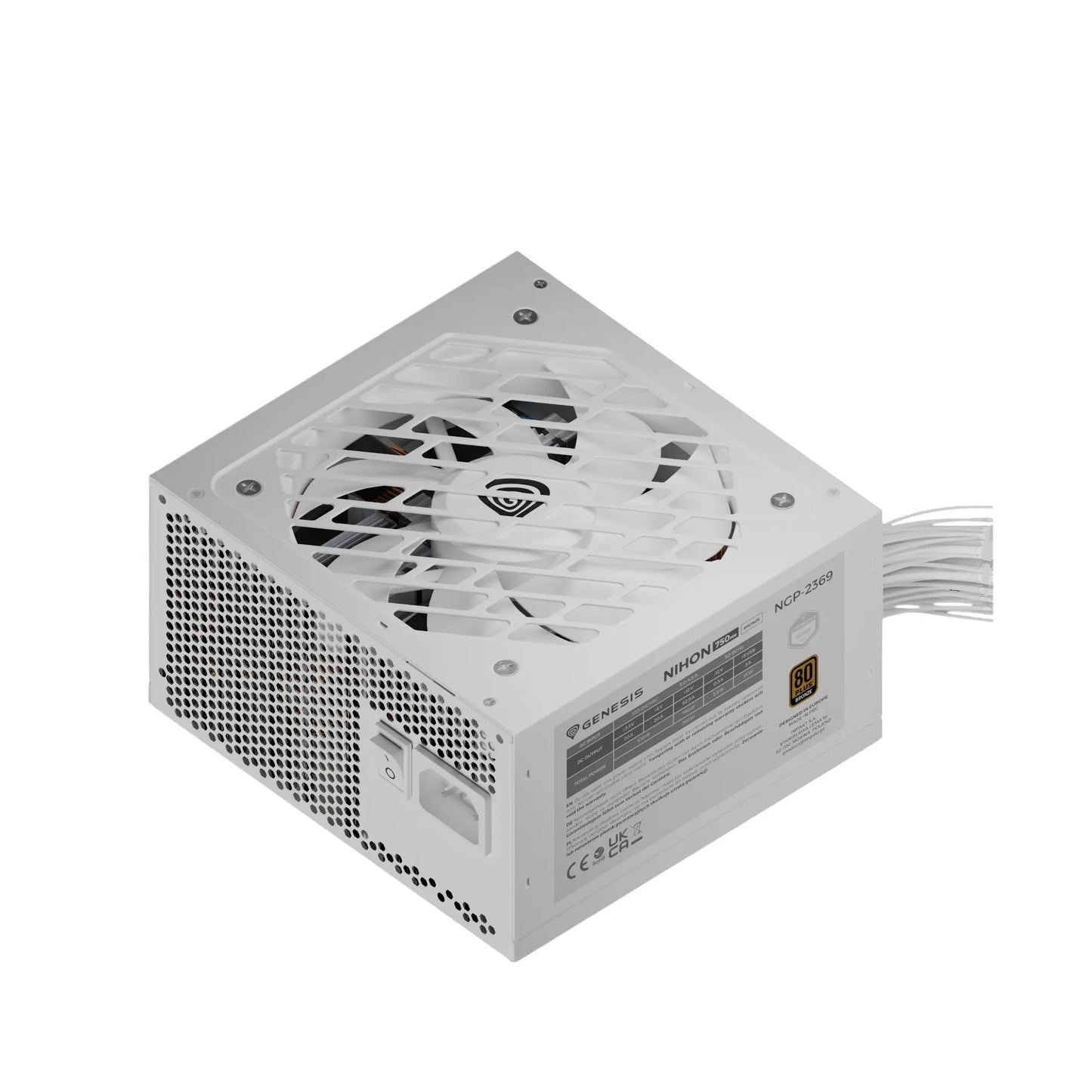 Genesis | PSU | Nihon 750NM | 750 W | 80 PLUS Bronze | White