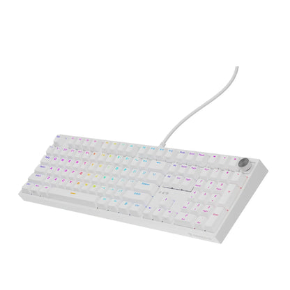 Genesis | Gaming Keyboard | 404 |  Wired | Backlit RGB | US | USB | Outemu Peach Silent V3 5-pin | White