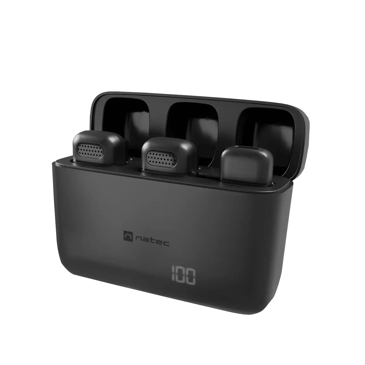 Natec | Microphone set | NMI-2254 | Hopper | Wireless | Black