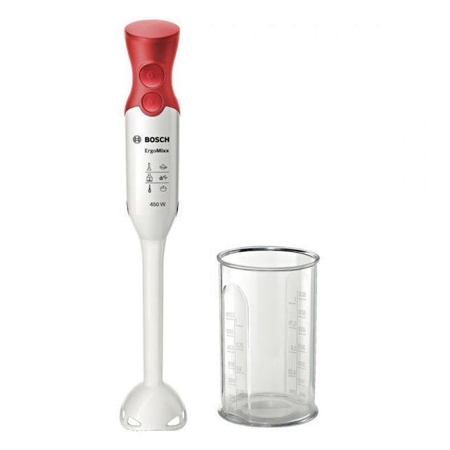 Bosch | ErgoMixx | MSM64010 | Hand Blender | 450 W | White/Red
