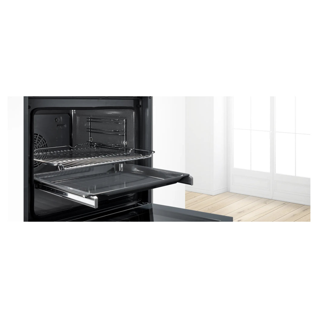 Bosch | 1-Level Telescopic Shelf Rails | HEZ538000 | Oven Accessory | Silver