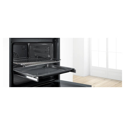 Bosch | 1-Level Telescopic Shelf Rails | HEZ538000 | Oven Accessory | Silver
