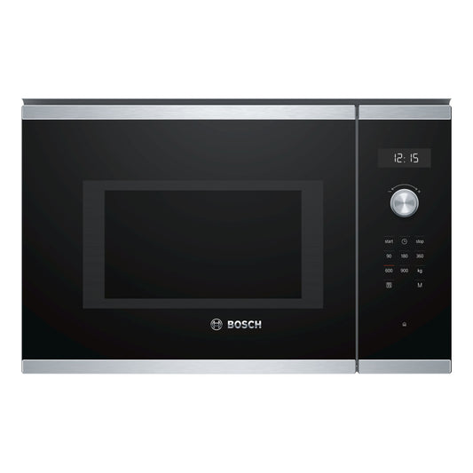 Bosch | Serie 6 | BFL554MS0 | Einbau-Mikrowelle | 25 L | 900 W | Edelstahl