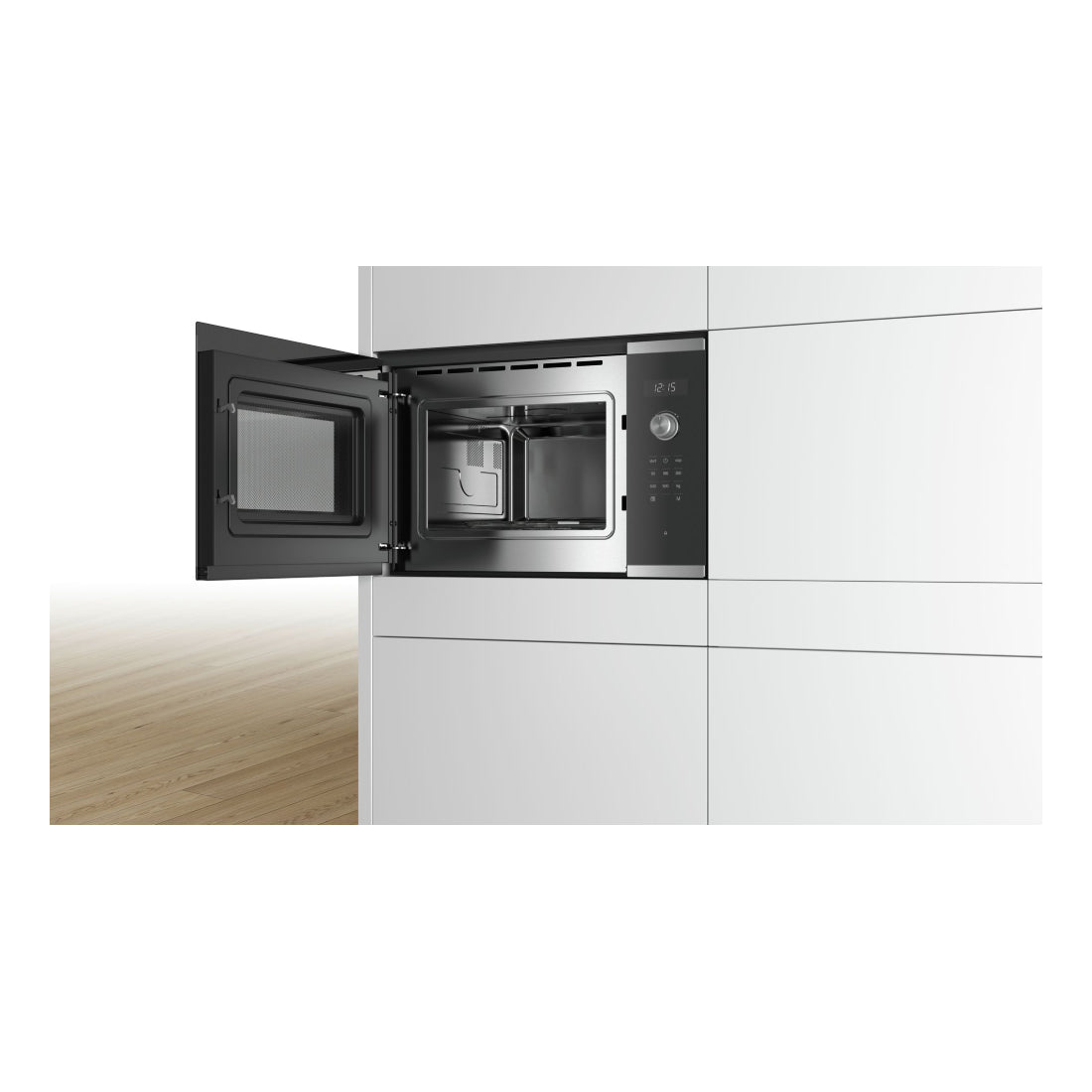 Bosch | Serie 6 | BFL554MS0 | Built-in Microwave Oven | 25 L | 900 W | Stainless Steel