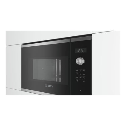 Bosch | Serie 6 | BFL554MS0 | Built-in Microwave Oven | 25 L | 900 W | Stainless Steel