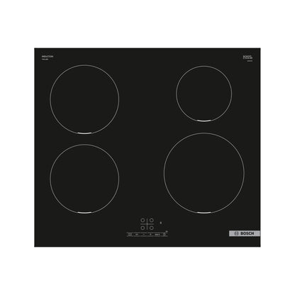 Bosch | Hob | PIE611BB5E | Induction Hob | 4 Cooking Zones | Touch Control | Black