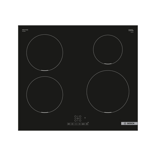 Bosch | Kochfeld | PIE611BB5E | Induktionskochfeld | 4 Kochzonen | Touch Control | Schwarz