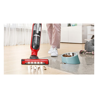Bosch | Flexxo ProAnimal | BBH3ZOO28 | Cordless Stick Vacuum Cleaner | 2-in-1 | 55 min | Red
