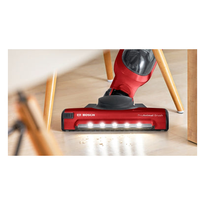 Bosch | Flexxo ProAnimal | BBH3ZOO28 | Cordless Stick Vacuum Cleaner | 2-in-1 | 55 min | Red