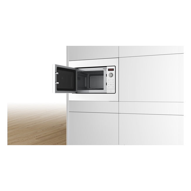 Bosch | Serie 2 | BFL523MW3 | Built-in Microwave Oven | 20 L | 800 W | White