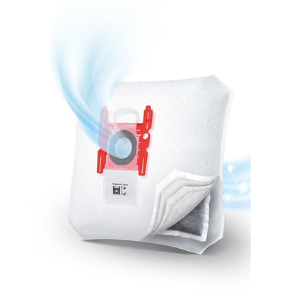 Bosch | AirFresh Dust Bags | BBZAFGALL | 4 Bags + Micro Filter | White