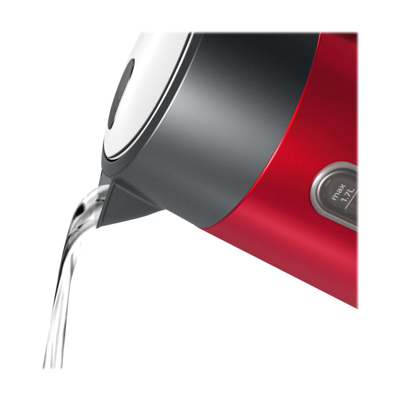 Bosch | DesignLine | TWK4P434 | Electric Kettle | 1.7 L | 2400 W | Red