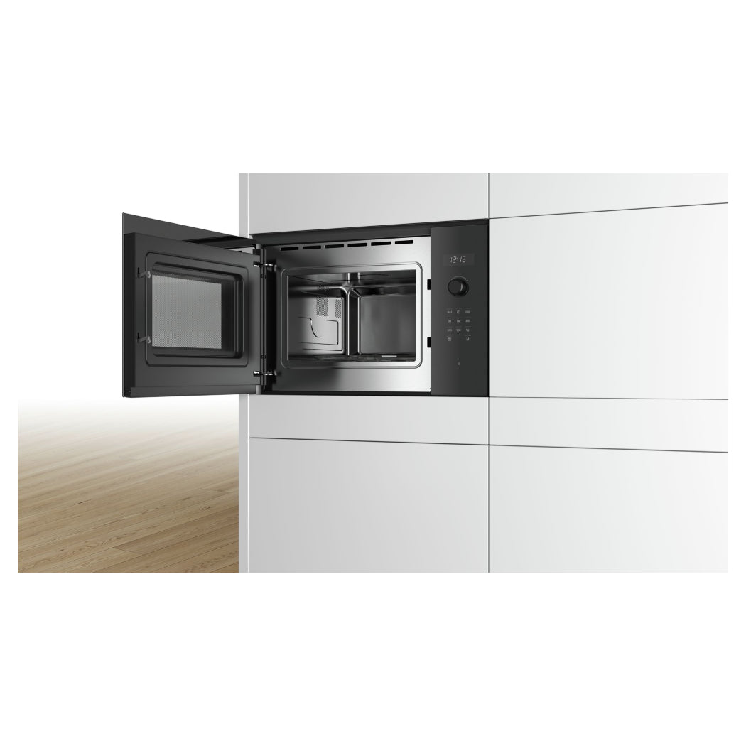 Bosch | Serie 6 | BFL554MB0 | Built-in Microwave Oven | 25 L | 900 W | Black