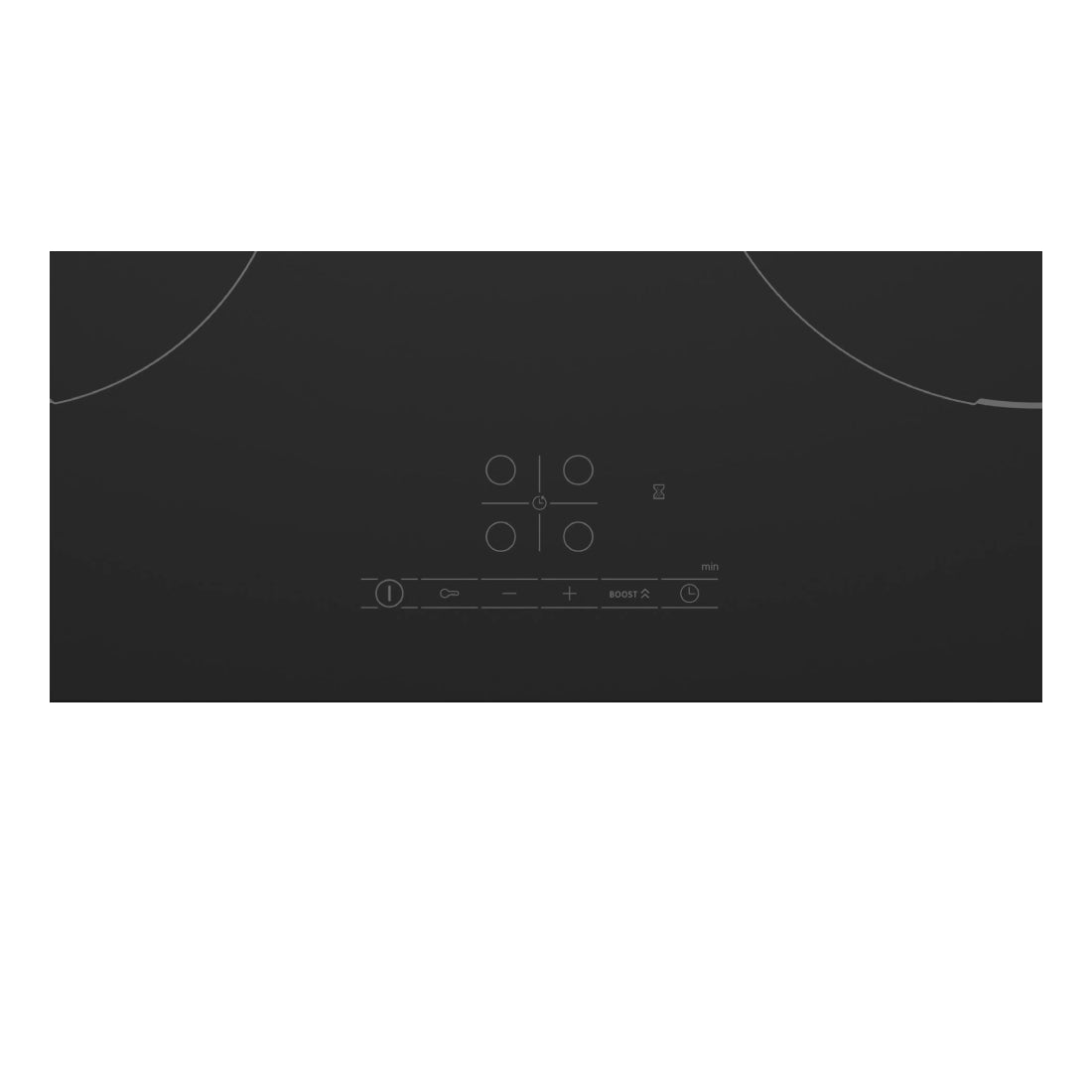 Bosch | Hob | PIE61ABB5E | Induction Hob | 4 Cooking Zones | Touch Control | Matt Black