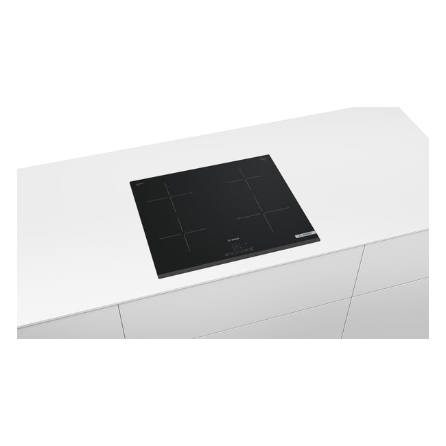 Bosch | Serie 4 | PUE63KBB6E | Induction Hob | 4 Cooking Zones | Touch Control | Black