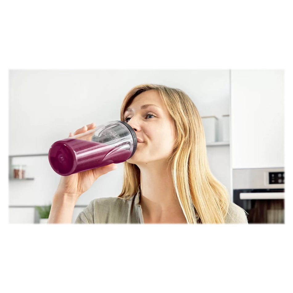 Bosch | VitaPower ToGo | MMB2111S | Smoothie Maker | 450 W | 0.6 L | Silver