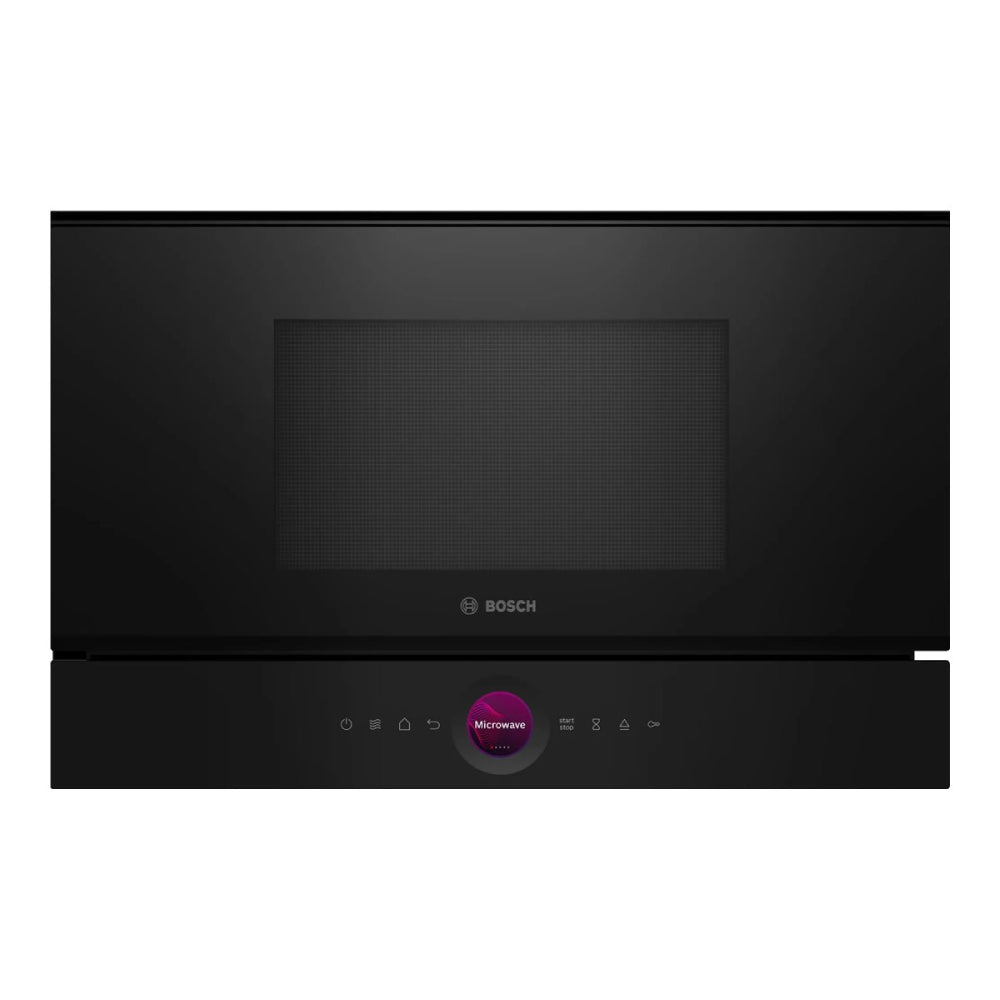 Bosch | Serie 8 | BFR7221B1 | Built-in Microwave Oven | 21 L | 900 W | Black