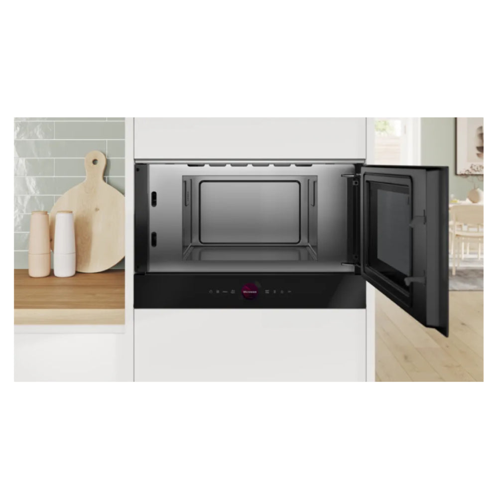 Bosch | Serie 8 | BFR7221B1 | Built-in Microwave Oven | 21 L | 900 W | Black