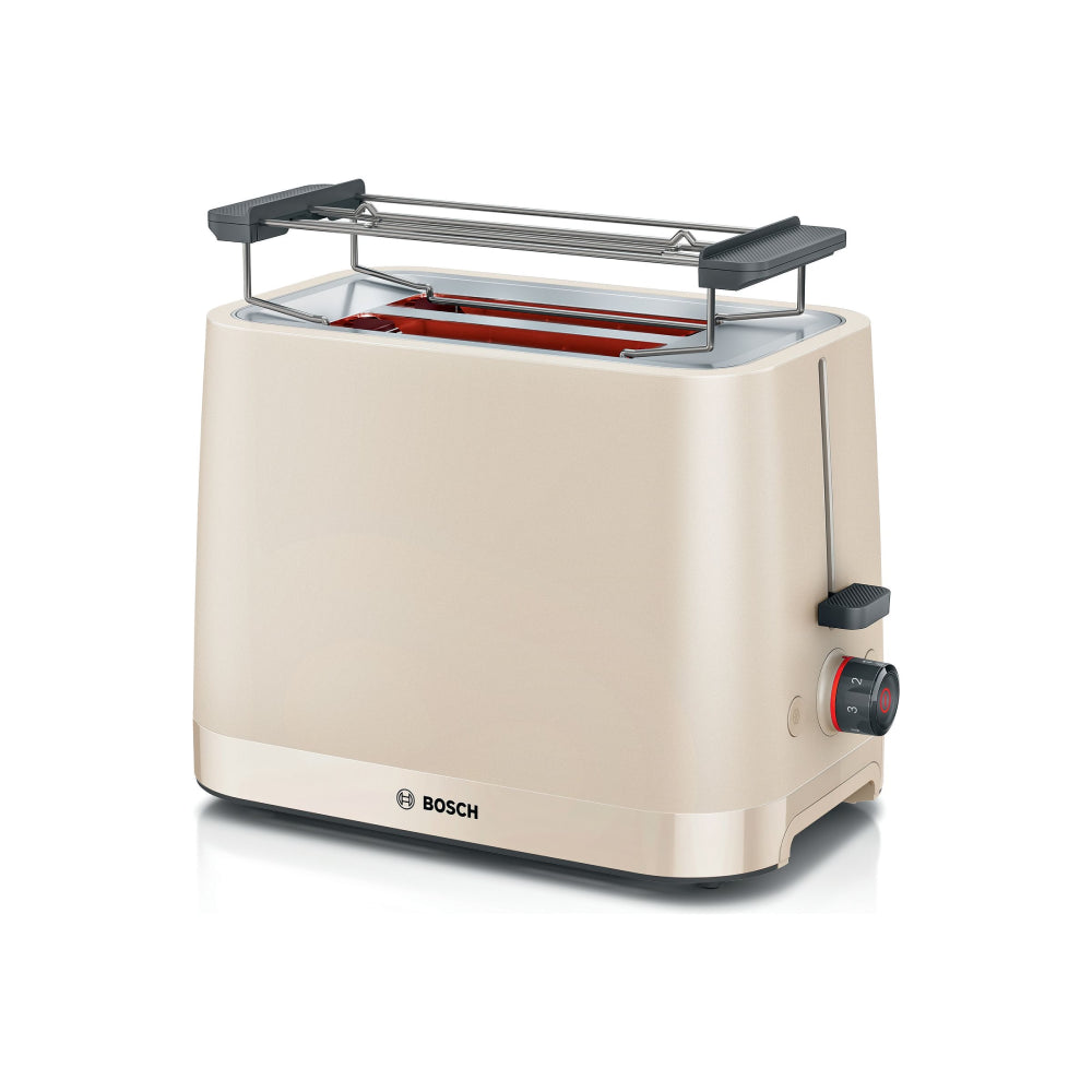 Bosch | MyMoment | TAT3M127 | Toaster | 950 W | 2 Slices | Cream