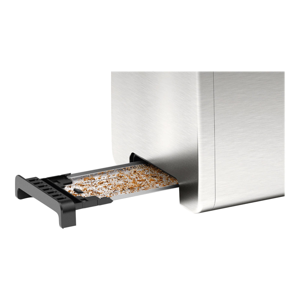 Bosch | DesignLine | TAT4P420 | Toaster | 970 W | 2 Slices | Black | Silver
