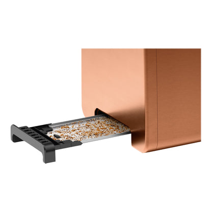 Bosch | DesignLine | TAT4P429 | Toaster | 970 W | 2 Slices | Copper