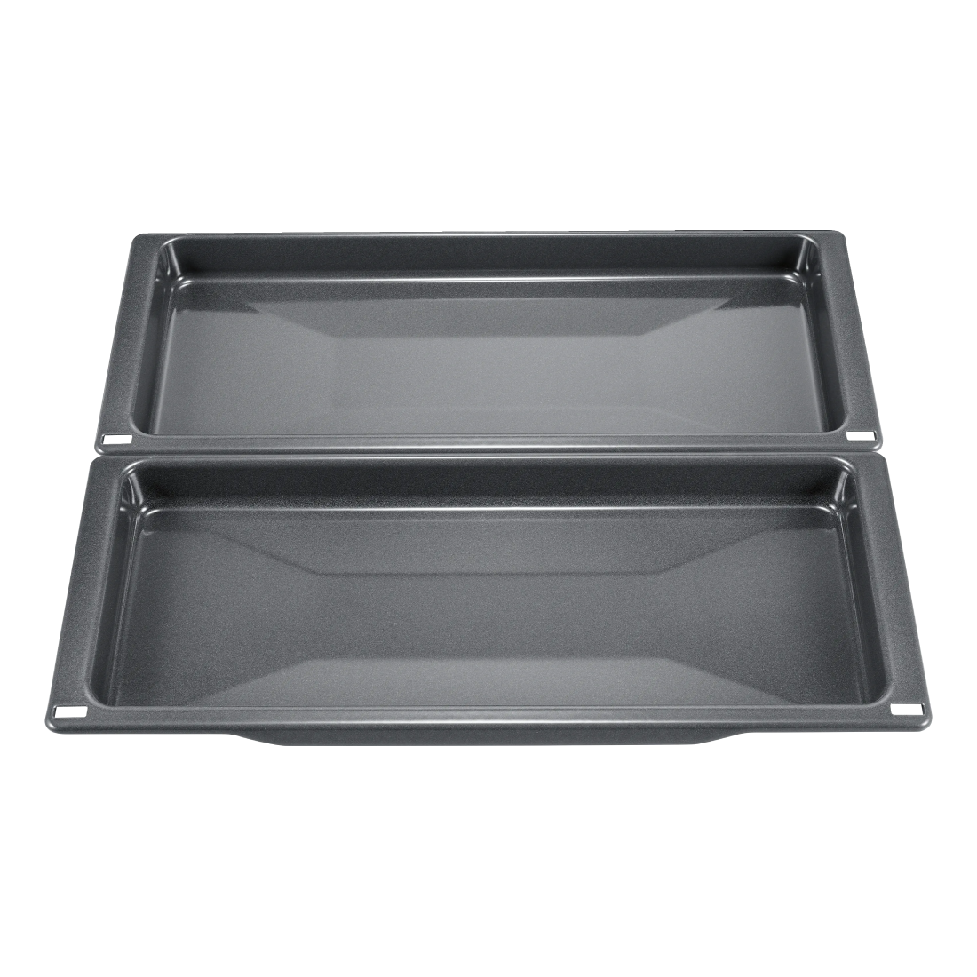 Bosch | Accessories | HEZ530000 | Universal Pan Set | 2 Half Pans | Grey